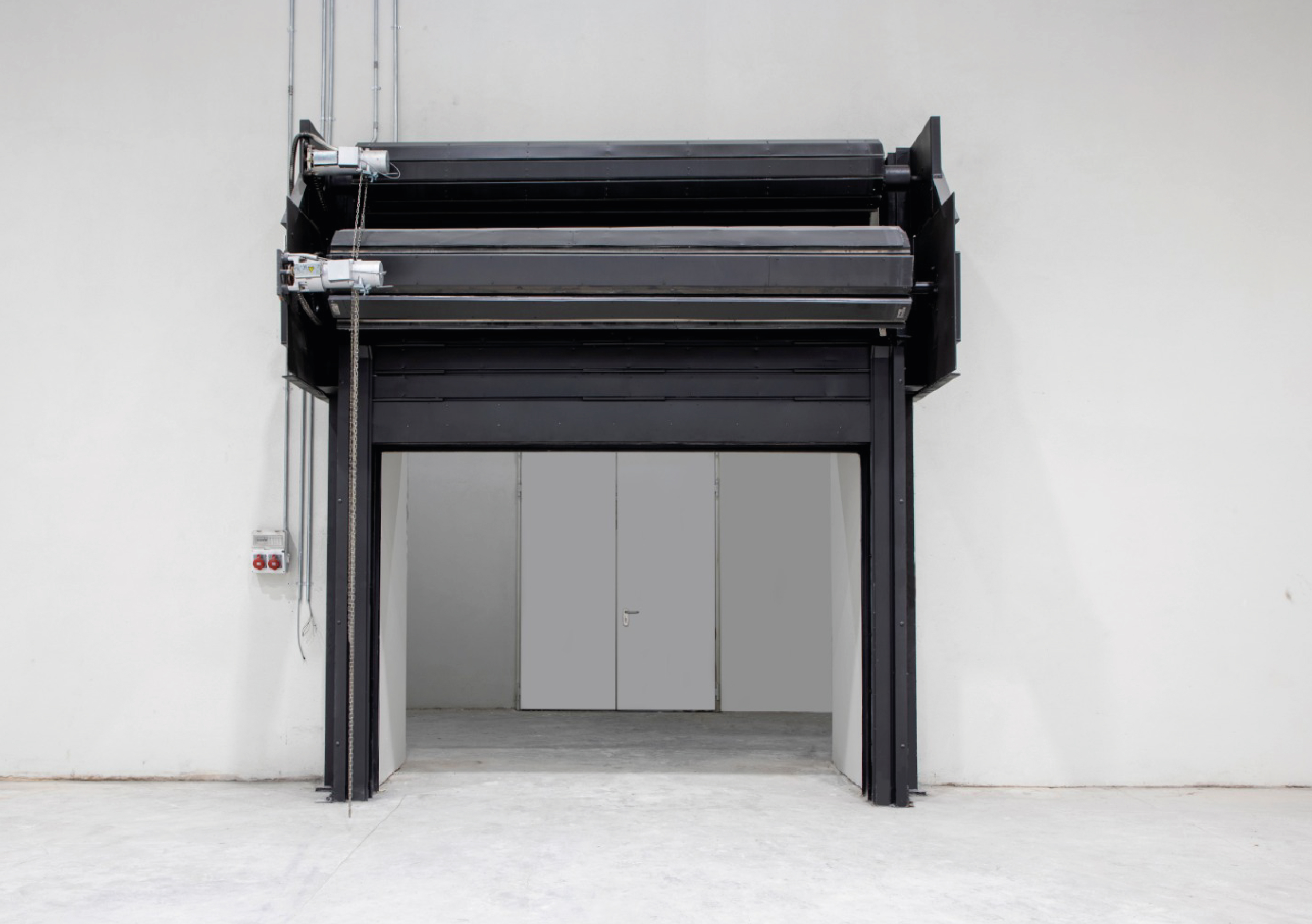 Sound Proof Acoustic and Fire Rated (Double) Roller Shutter Doors (43 dB)